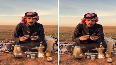 شاب يشرح طريقة إعداد القهوة السعودية باللغة الإنجليزية.. فيديو