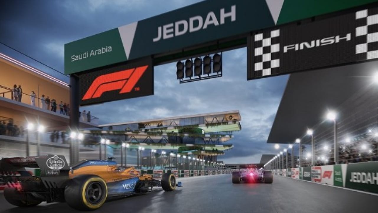 إغلاق طريق الكورنيش الفرعي بجدة استعدادا للفورمولا 1